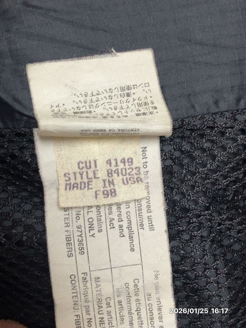 中古美品　98年製 USA製　patagonia ファイヤーボールジャケット　L