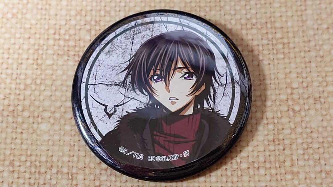 コードギアス　ルルーシュ　ホロリング　缶バッジ