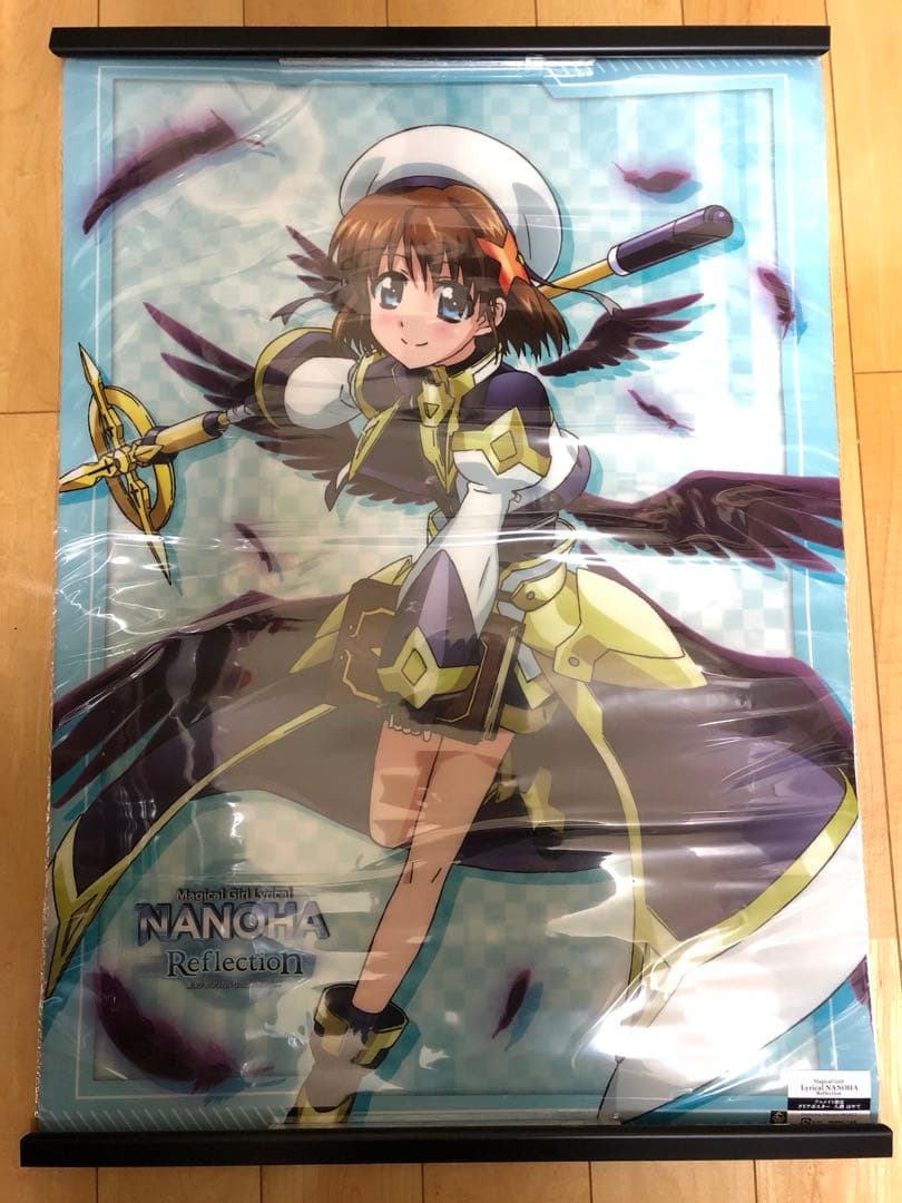 【非売品】魔法少女リリカルなのは 八神はやて B2 サイズ 特大 クリアポスター