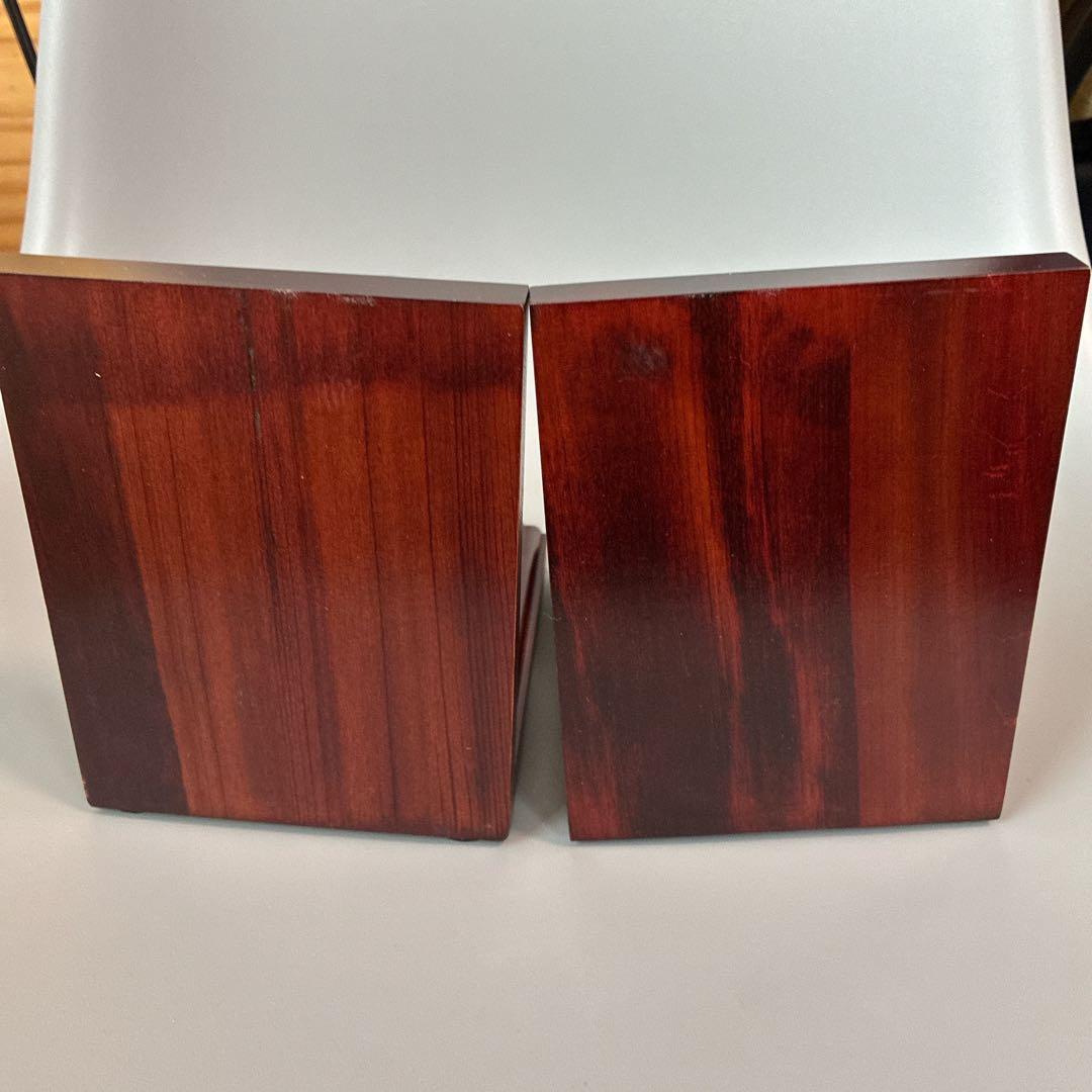 ヴィンテージTSUBOGEN木味ハンドメイド マガモ　デコイ ブックエンド　鴨