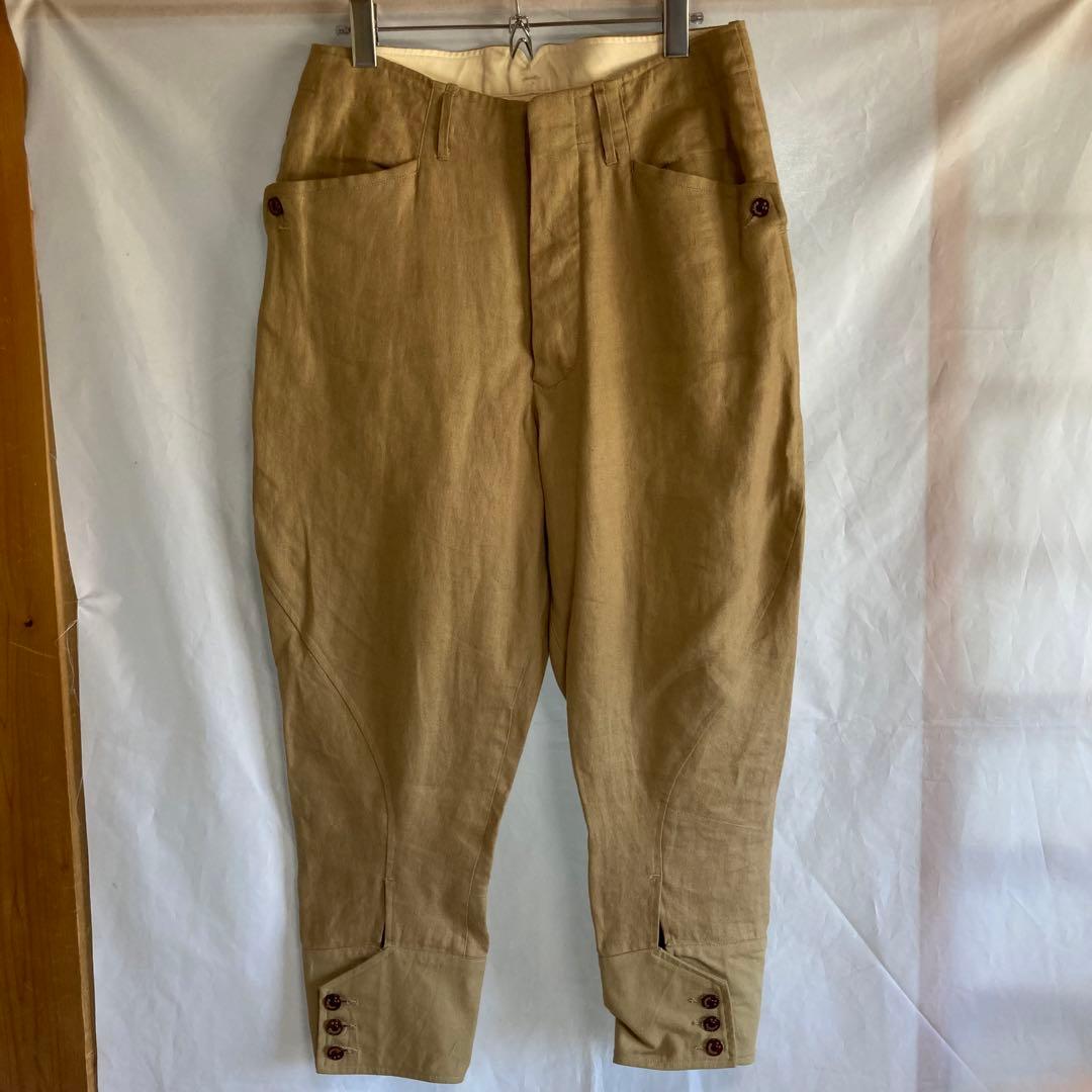 HAVERSACK H.S Equipment リネン パンツ サイズ1