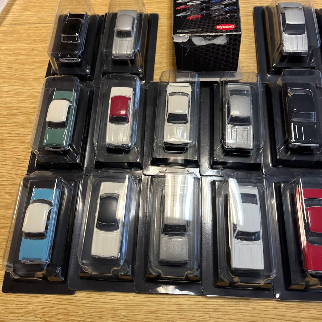 京商　NISSAN SKYLINE ミニカー 28台セット