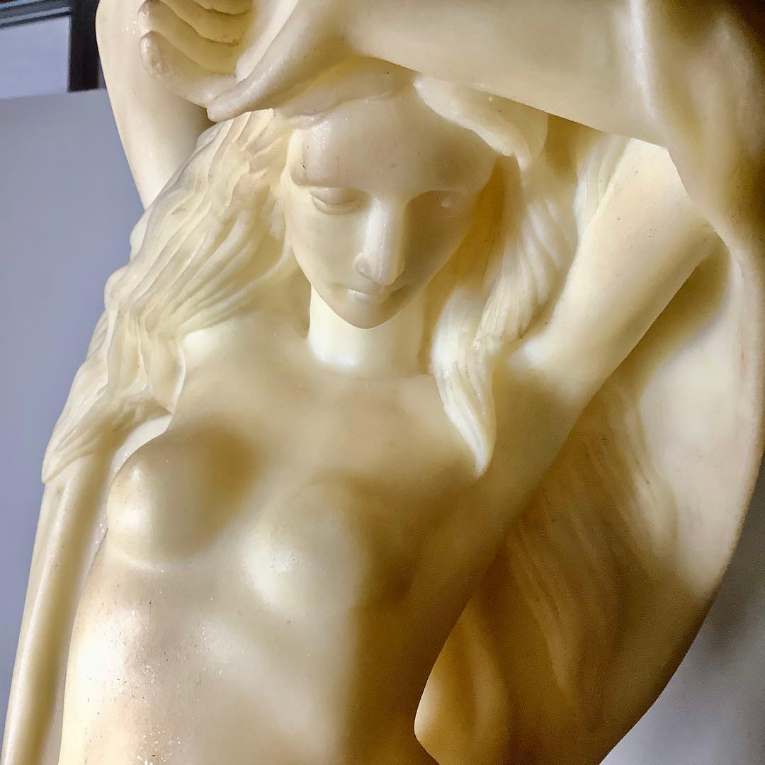 彫刻 女性と子供 65cm ポリレジン