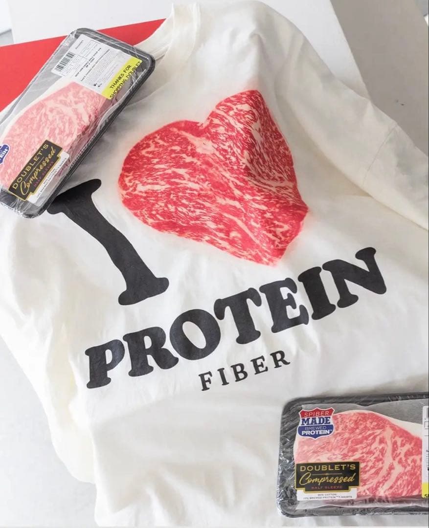 [新品] doublet STEAK COMPRESSION T-SHIRT