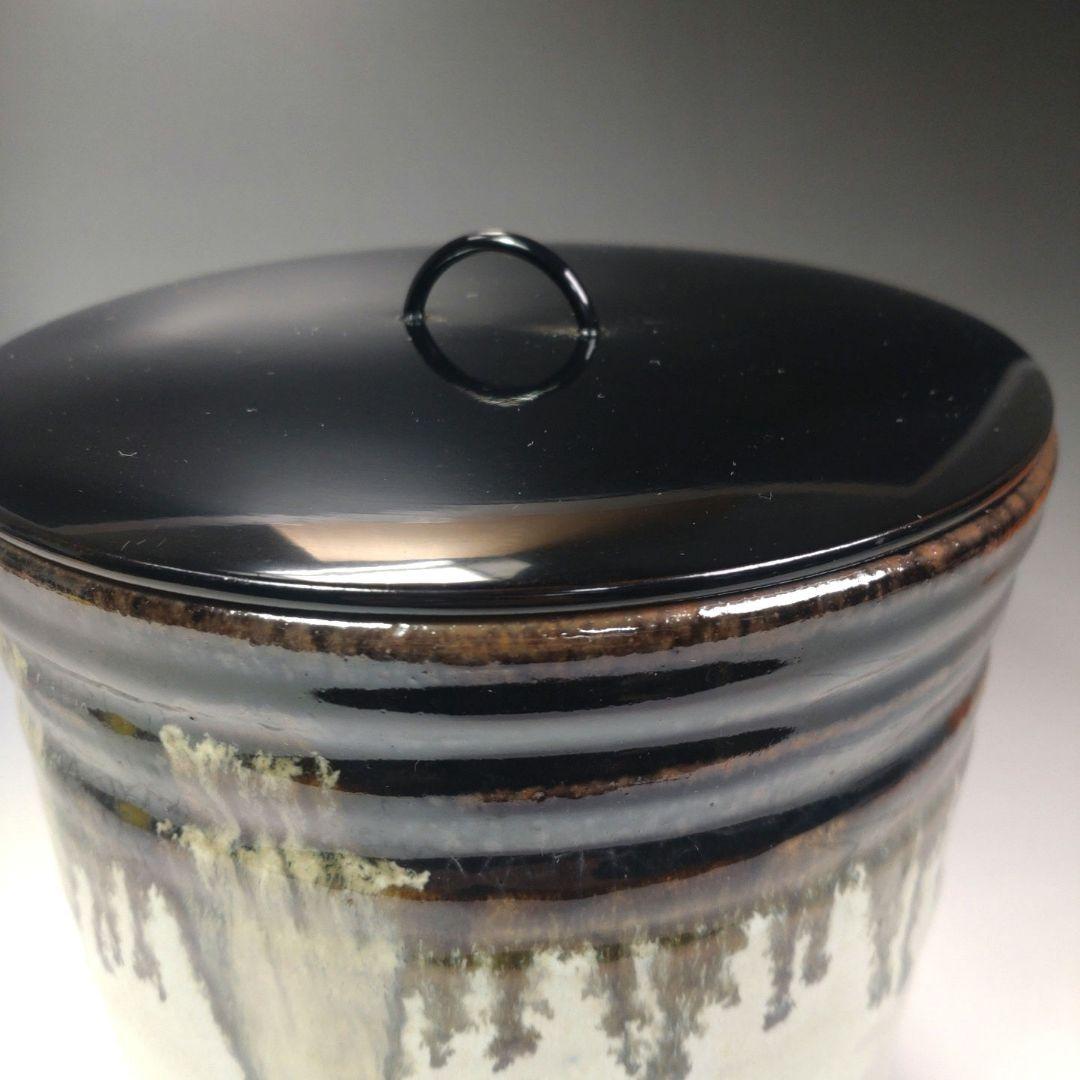 イ52 水指『朝鮮唐津一重口水指』『久右衛門造　共箱』茶道具