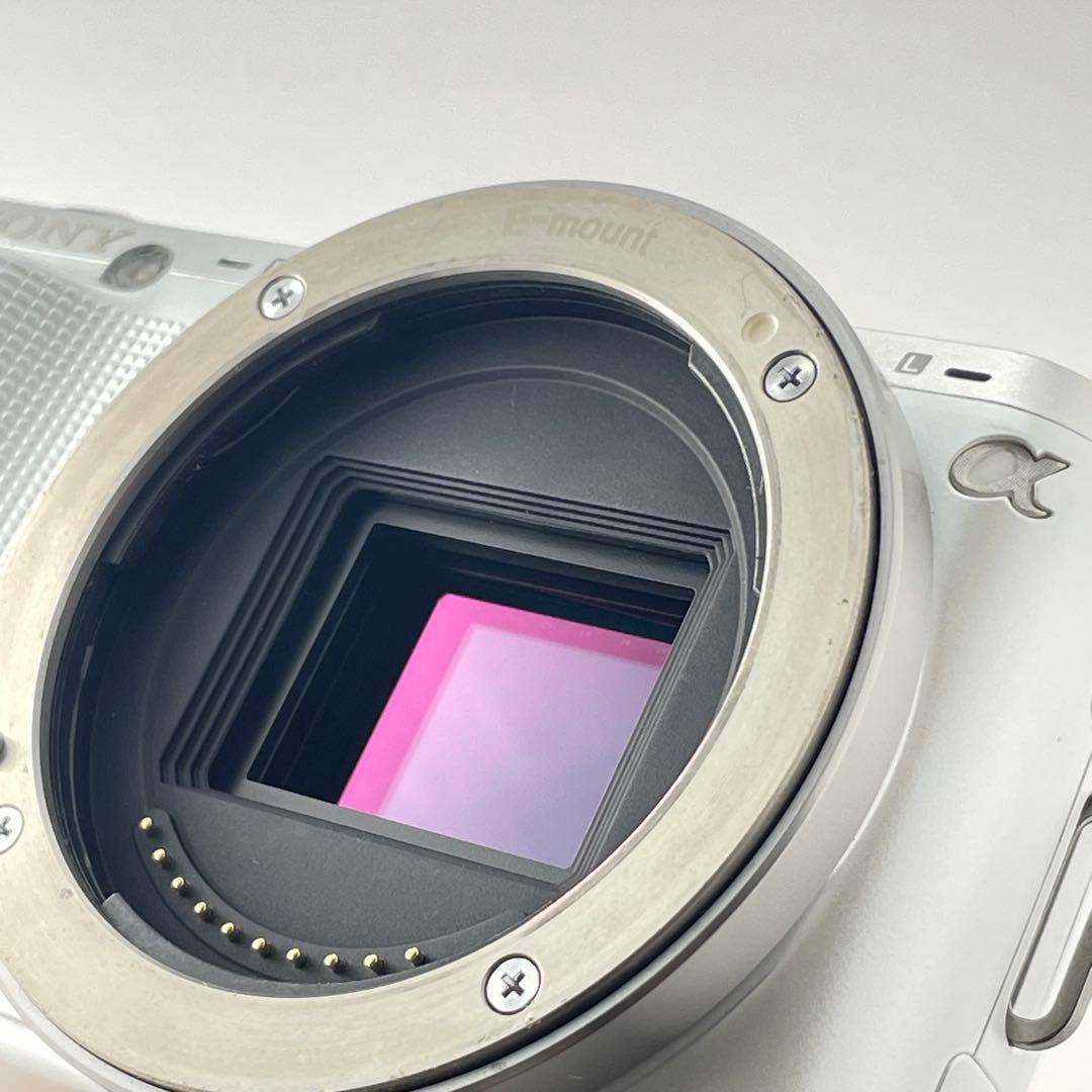 【国際版・返品保証】Sony NEX-C3 ホワイト レンズキット