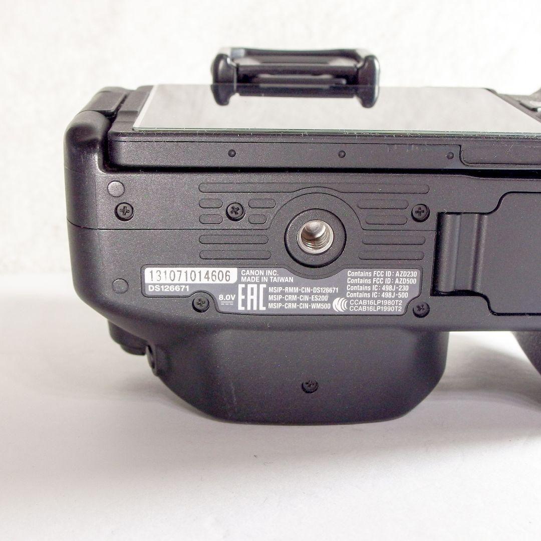 完動良品 Canon EOS Kiss X9 本体 純正ストラップ 説明書