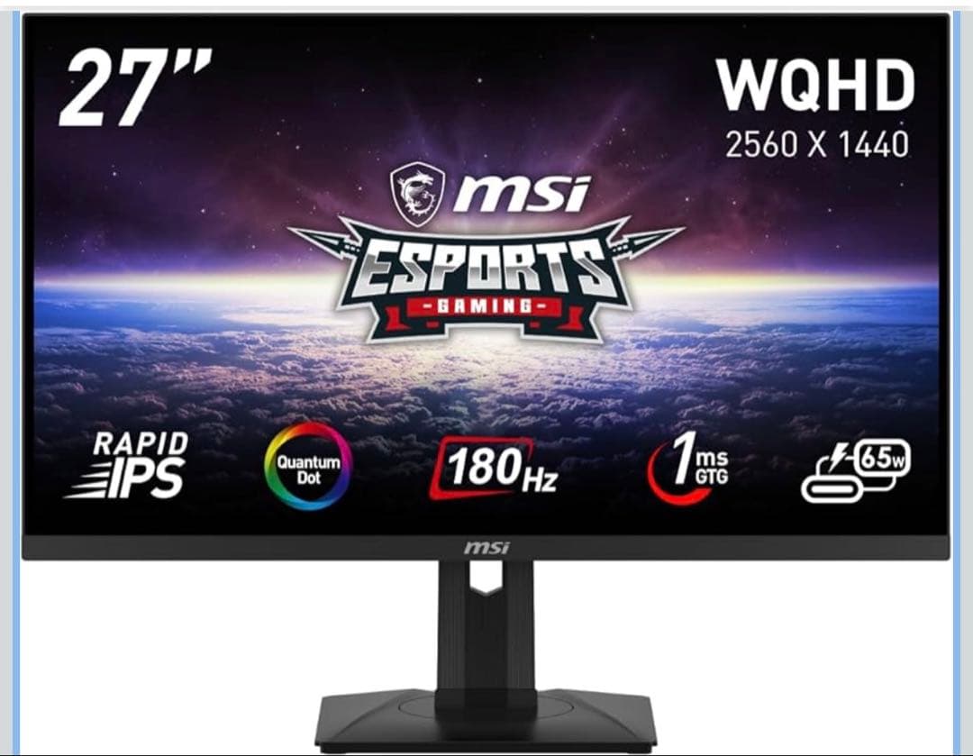 MSI MAG 274QRF QD E2 ゲーミングモニター