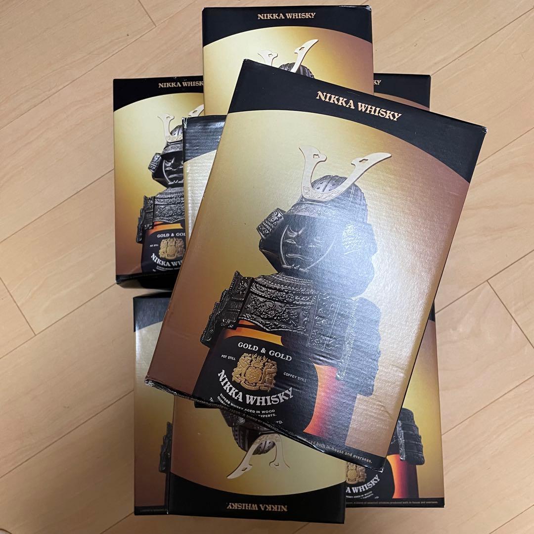 NIKKA WHISKY ニッカ ウイスキー 鎧 兜 KABUTO 5セット