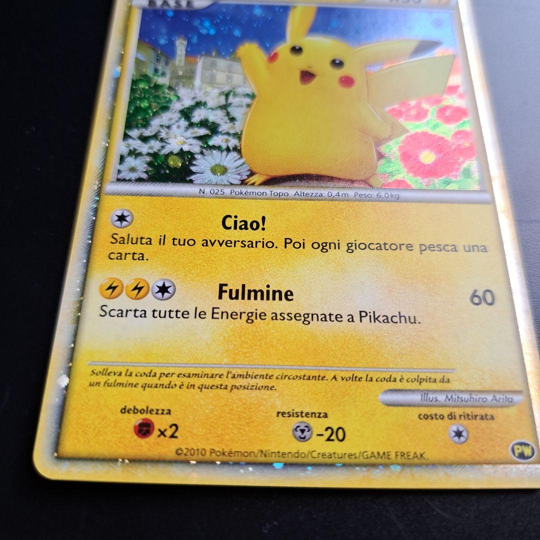 11 ポケモンカード イタリア CIAO! ピカチュウ ワールド 希少 プロモ