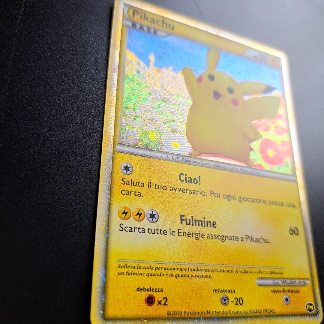 11 ポケモンカード イタリア CIAO! ピカチュウ ワールド 希少 プロモ