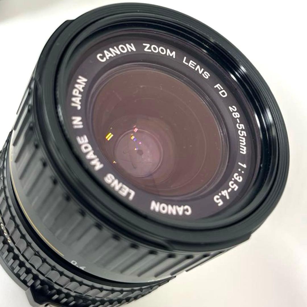 【Canon】キヤノン 一眼レフ AL-1 レンズ2種 セット【ジャンク】