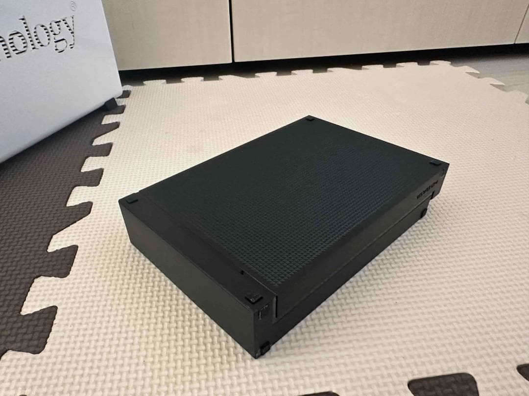 Synology DS120j NAS(6TB)、外付けHDD(6TB)