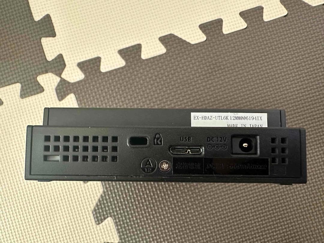 Synology DS120j NAS(6TB)、外付けHDD(6TB)