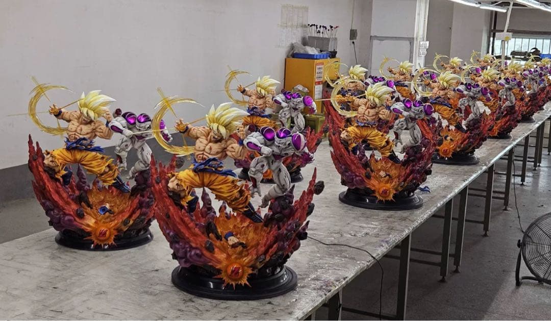 ドラゴンボール 孫悟空 ガレキ ガレージキット スタチューX①②⑨