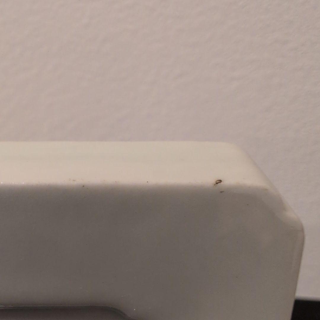 硯屏 染付 山水図 伊万里焼？ 平戸焼？　合わせ箱