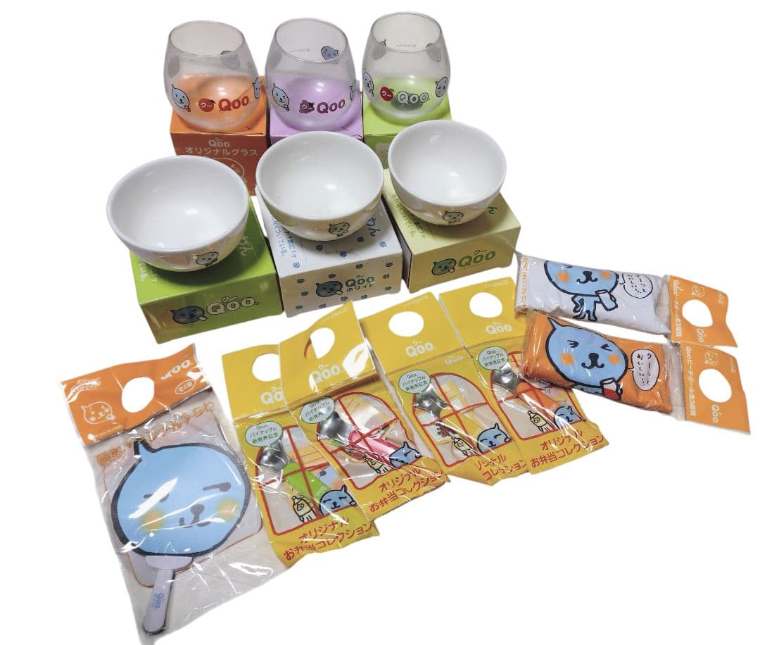 Qoo オリジナルグラス おちゃわん セット