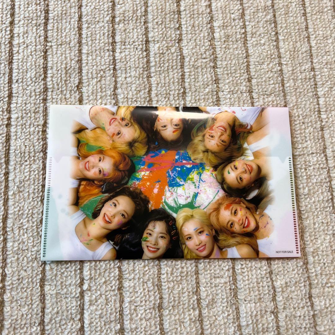 TWICE Fanfare クリアファイル ミニクリアファイル
