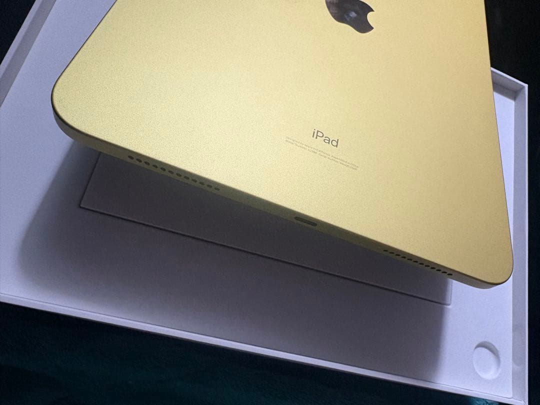 iPad 第10世代　10.9インチ 本体　イエロー