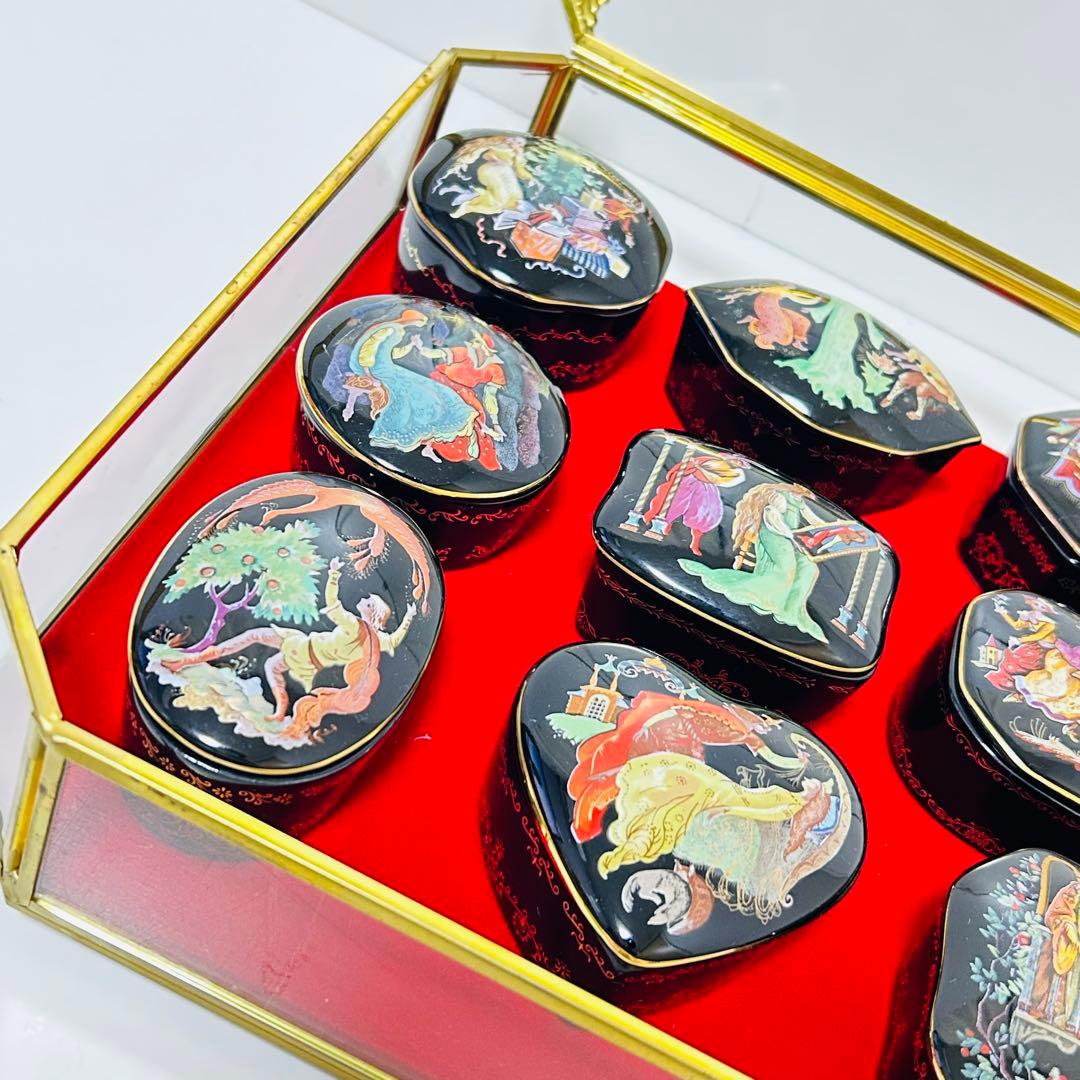 【超希少品】FRANKLIN MINT ロシア•バレエの傑作 磁器製オルゴール