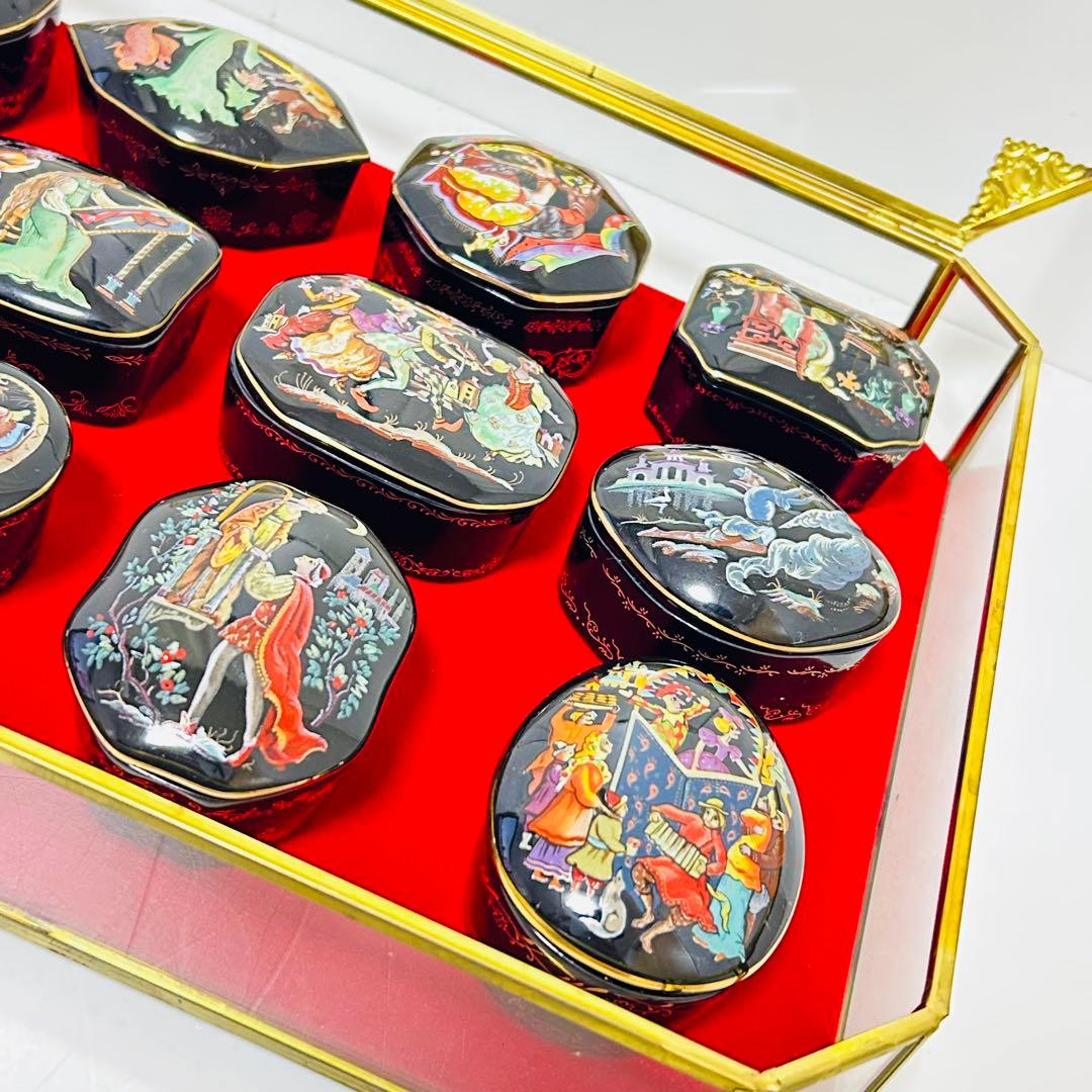 【超希少品】FRANKLIN MINT ロシア•バレエの傑作 磁器製オルゴール