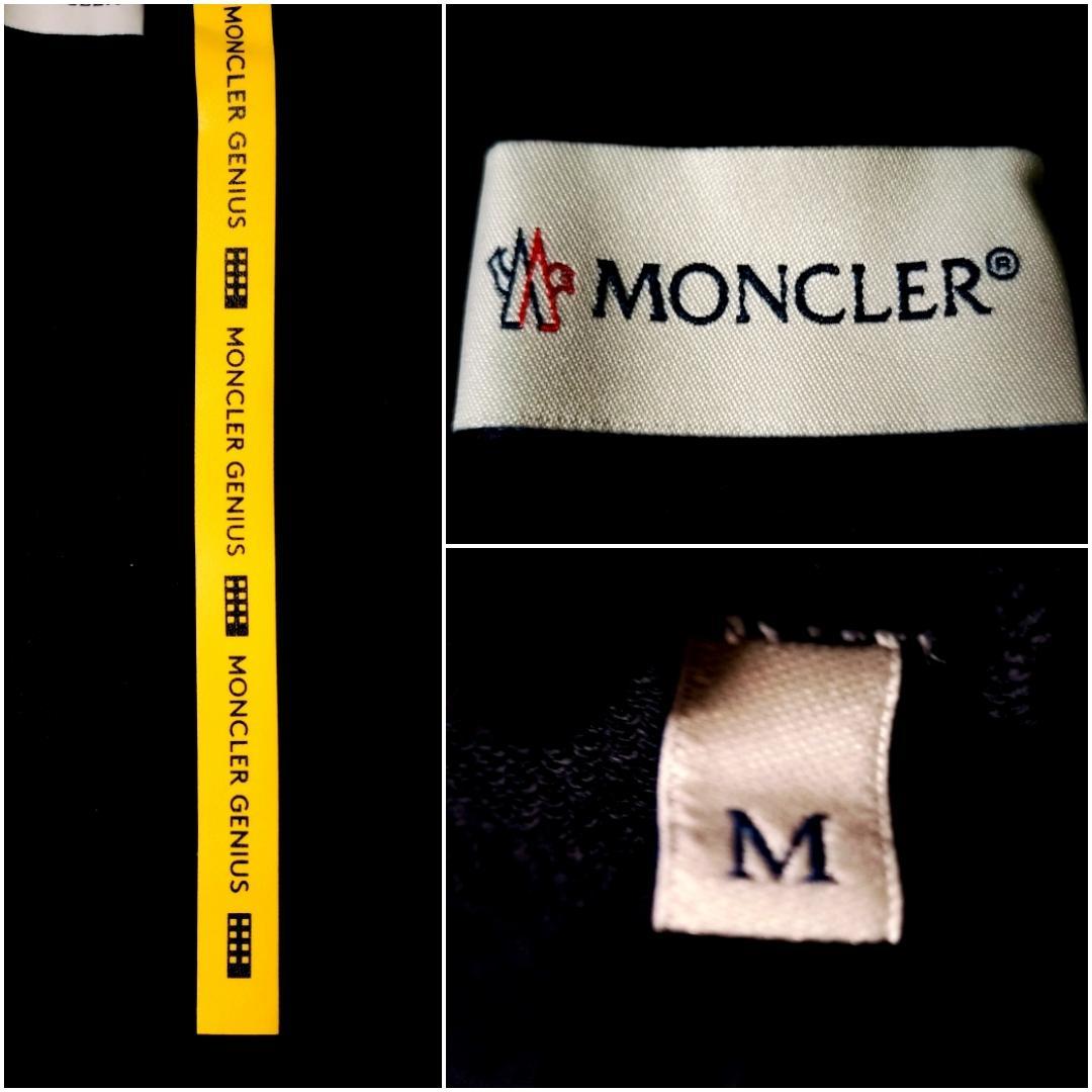 【美品・QR確認済】モンクレール フラグメント19SS ジップアップパーカー M