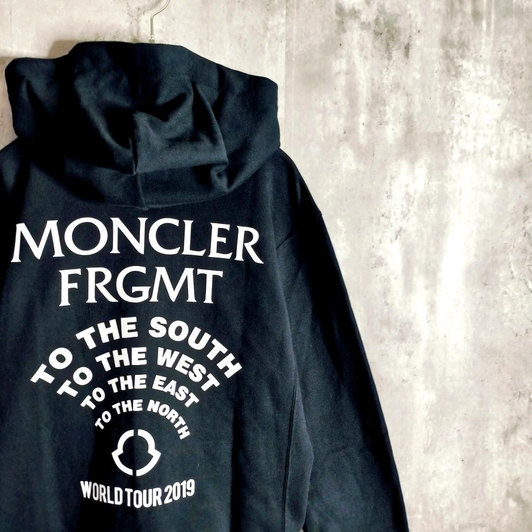 【美品・QR確認済】モンクレール フラグメント19SS ジップアップパーカー M