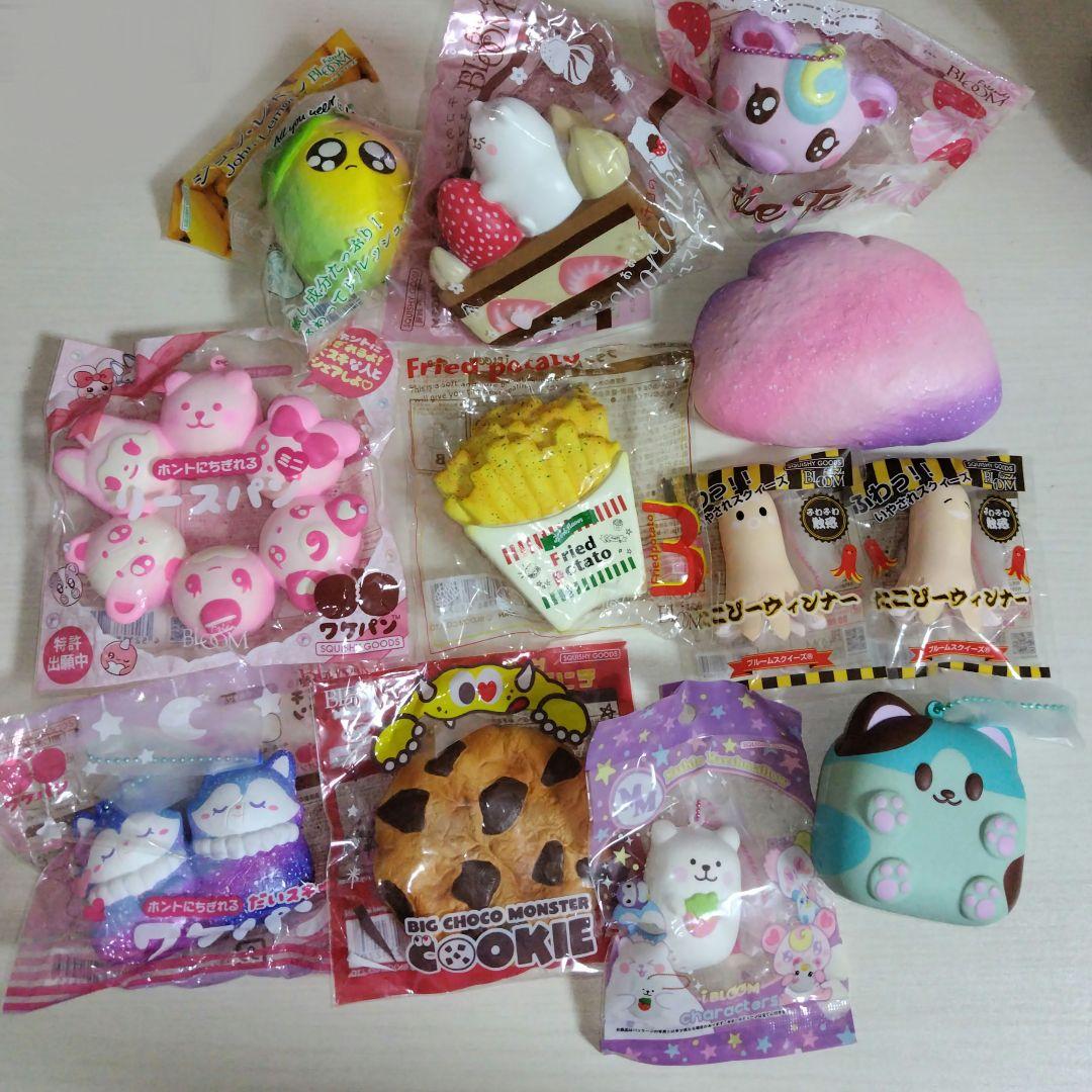 スクイーズ BLOOM ショートケーキ ワケパン リースパン まとめ売り レア