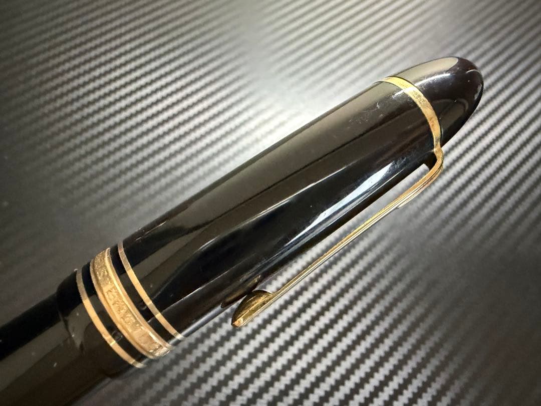 モンブラン マイスターシュテュック 149 14C 中白 EF 極細字 万年筆