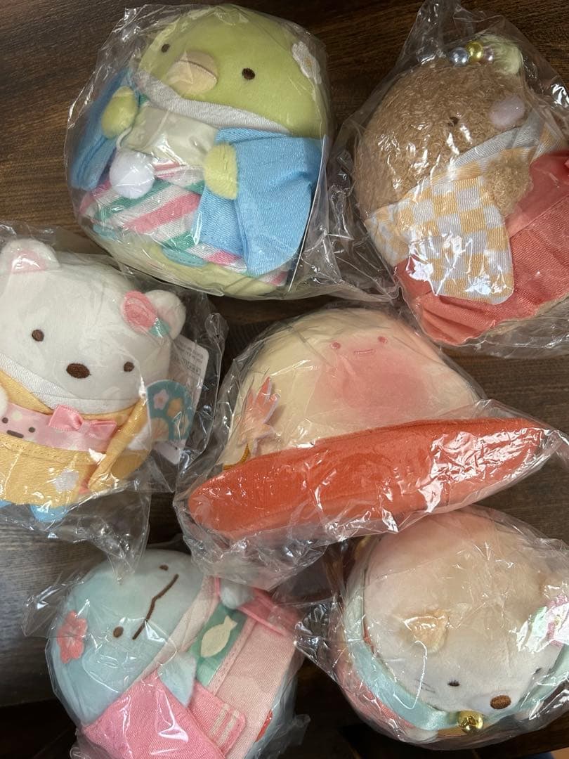 すみっコぐらし 太秦映画村 ぬいぐるみS とかげ ねこ やま しろくま 京都