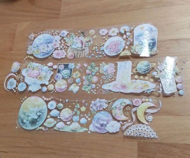 装飾マステ 水晶 No.7