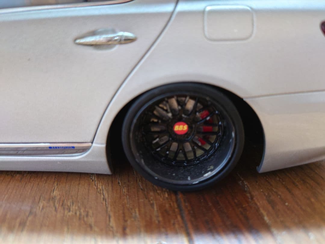 Lexus LS600hL 1/18オートアートカスタム仕様シルバー現状販売箱有