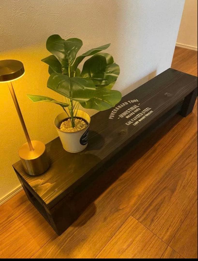 テレビボード　下棚付き　ベンチ　飾り棚