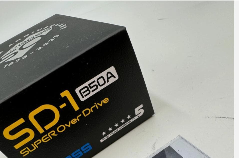 BOSS SD-1 B50A 50周年記念ギターエフェクター 新品