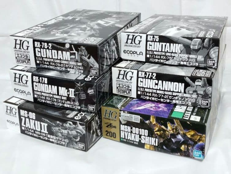 バンダイホビーセンターエコプラと百式　セット