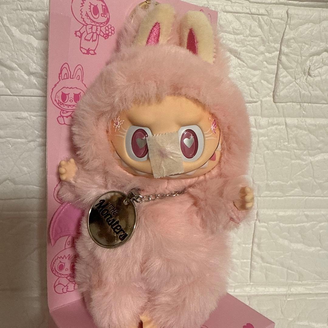 【新品】激レア！ジモモ　ラブブ　ピンクドラゴン　羽ピンク　チャーム　ぬいぐるみ