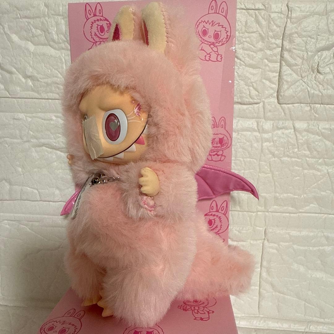 【新品】激レア！ジモモ　ラブブ　ピンクドラゴン　羽ピンク　チャーム　ぬいぐるみ