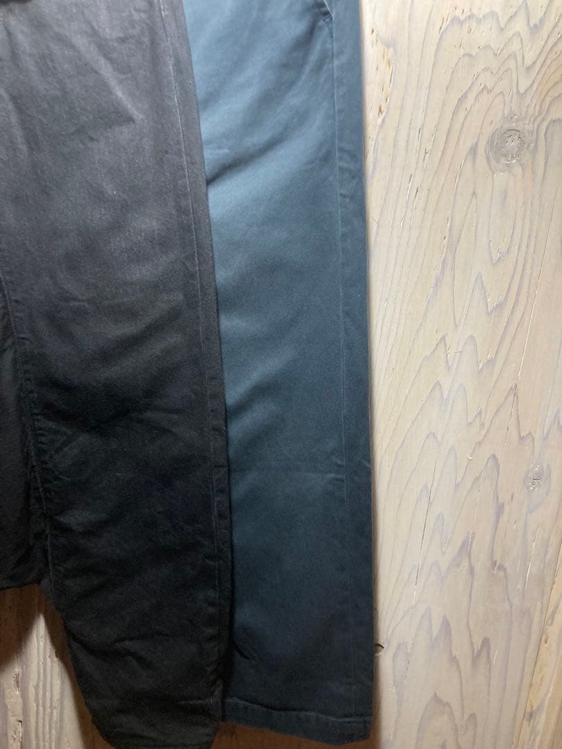 GANRYU コムデギャルソン サルエル　チノパン　ネイビー S