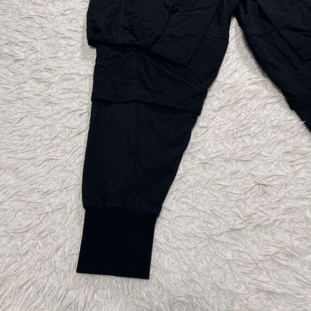 美品 julius untrue; 687PAM1 コントラストレイヤードパンツ