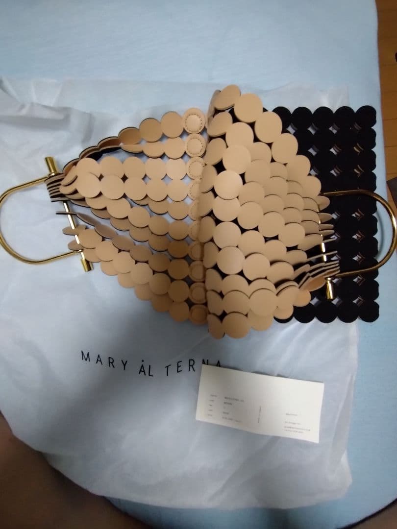 メアリオルタナ　MARY AL TERNA ブラック　ハンドバッグ　新品未使用