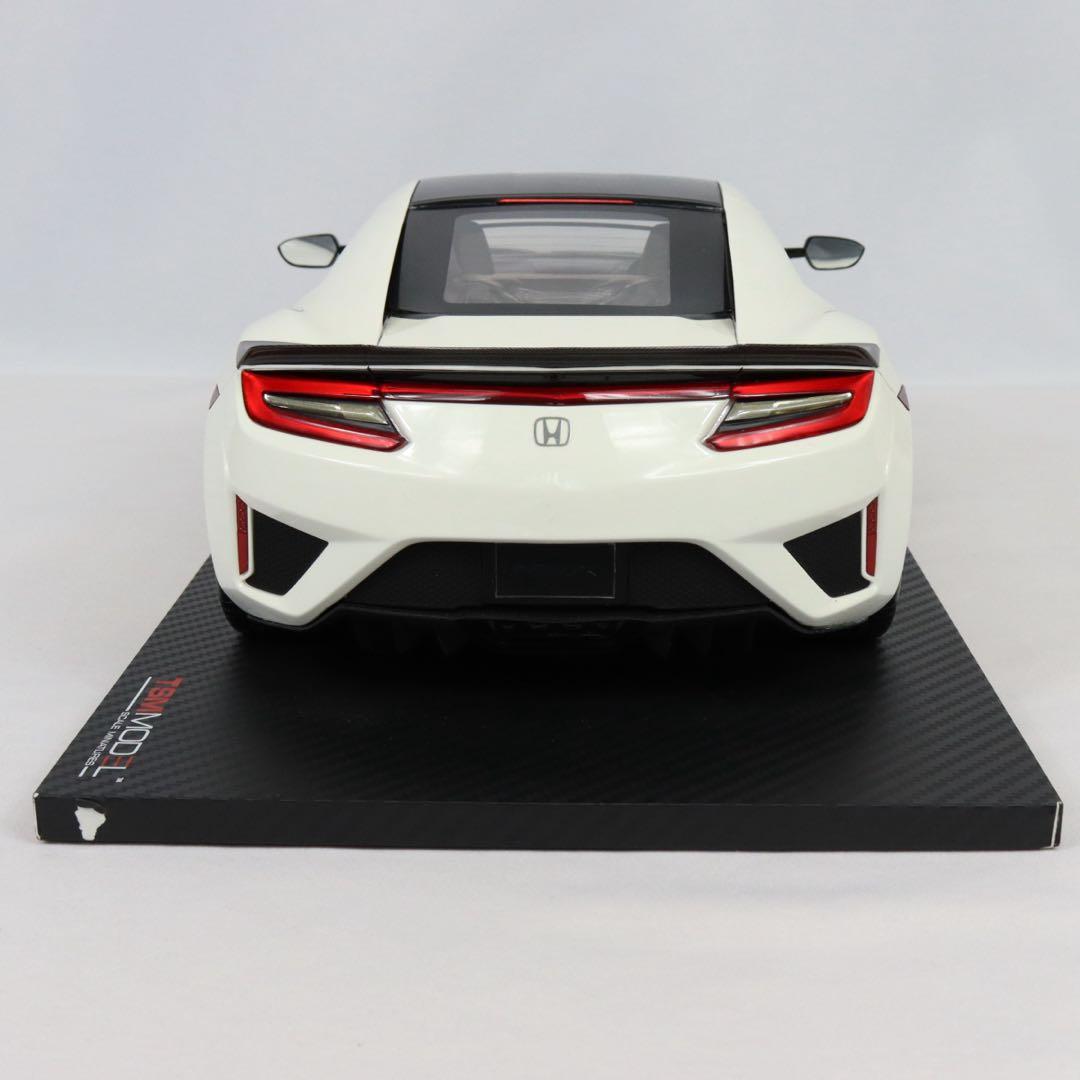 1/12 ホンダ NSX 2017 ホワイト カーボンファイバー パッケージ