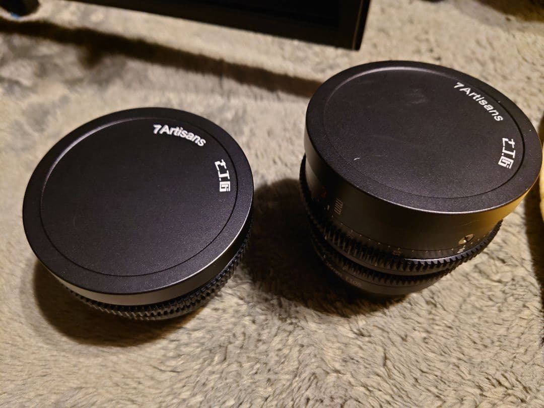 七工匠のaps-c用 sony 35,12mmセット　ttartisan