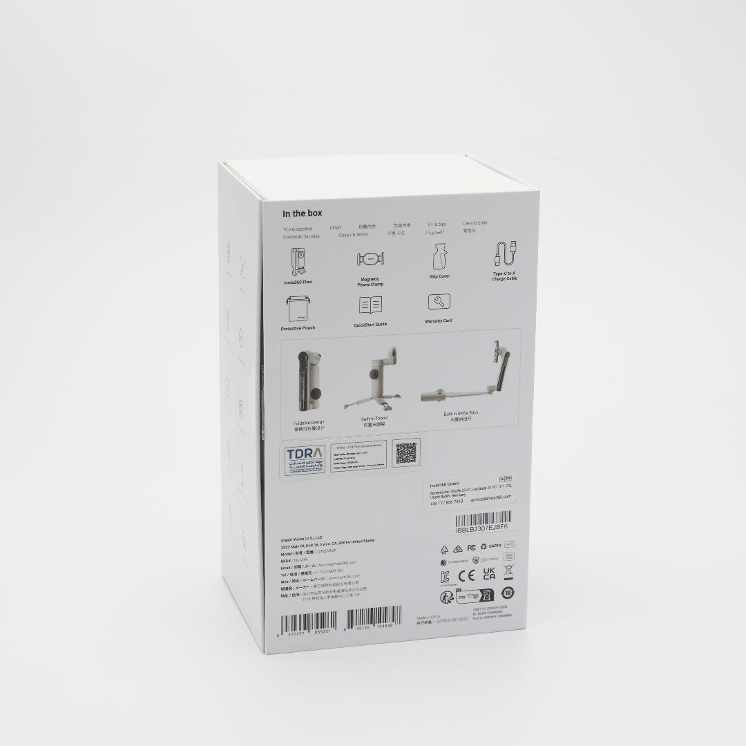 【美品】Insta360 Flow スマホ用ジンバル 3軸手ブレ補正 AI追尾