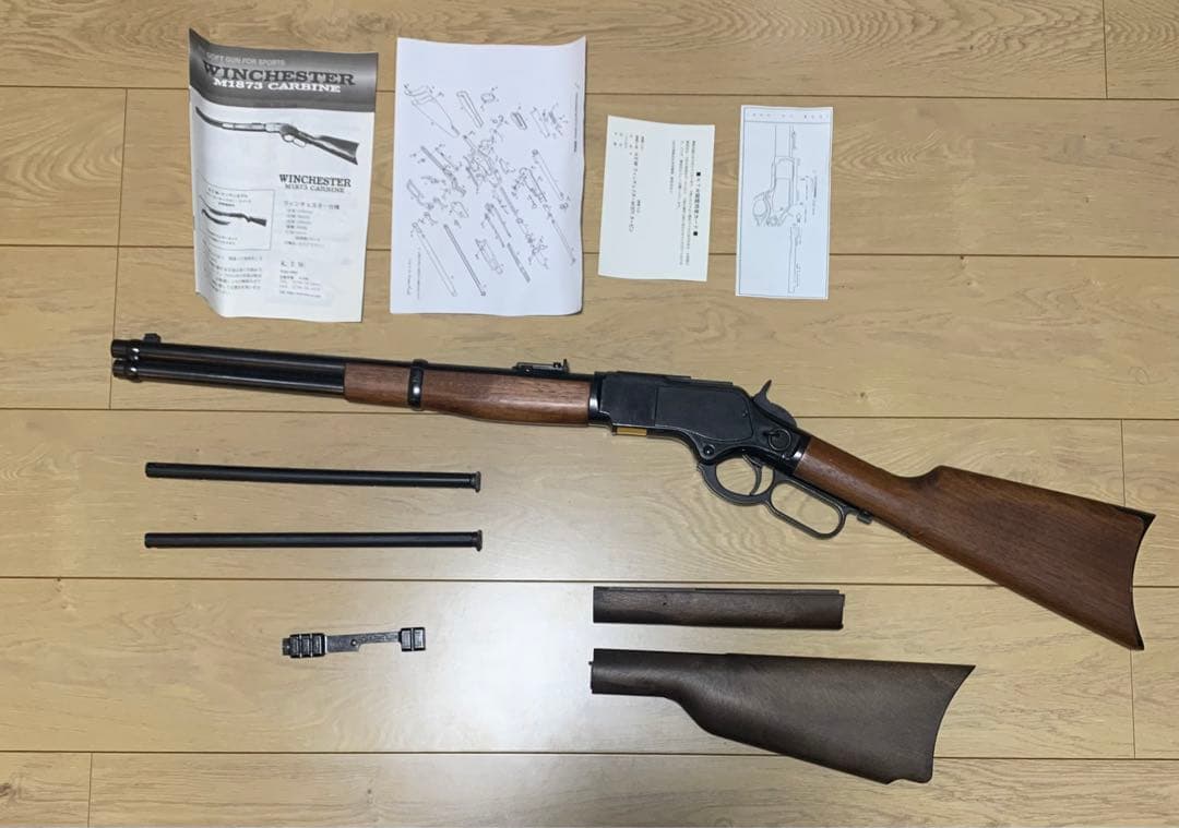 KTW ウィンチェスターM1873カービン 木製ストック付