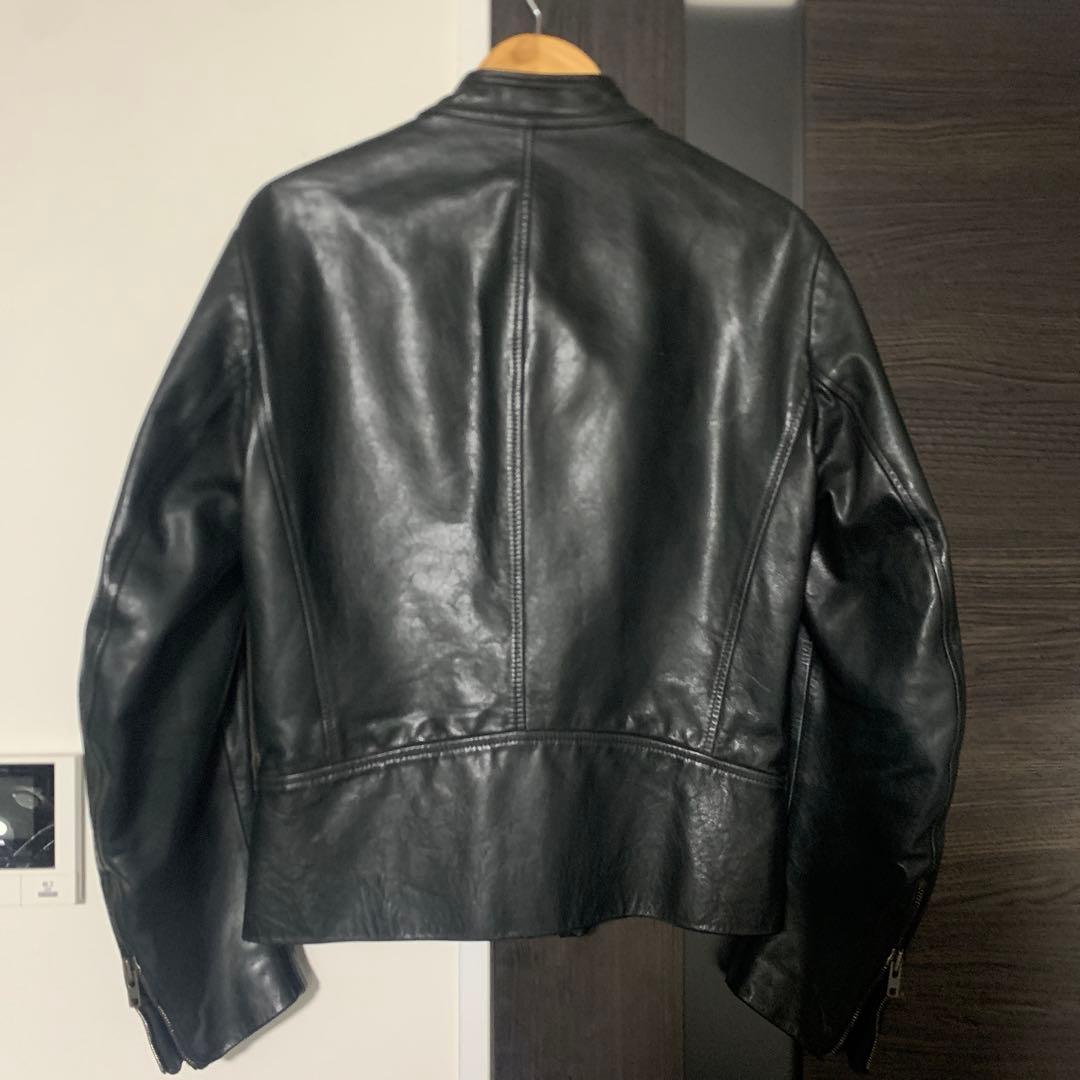 Martin Margiela マルジェラ 八の字ライダース 09AW ブラック