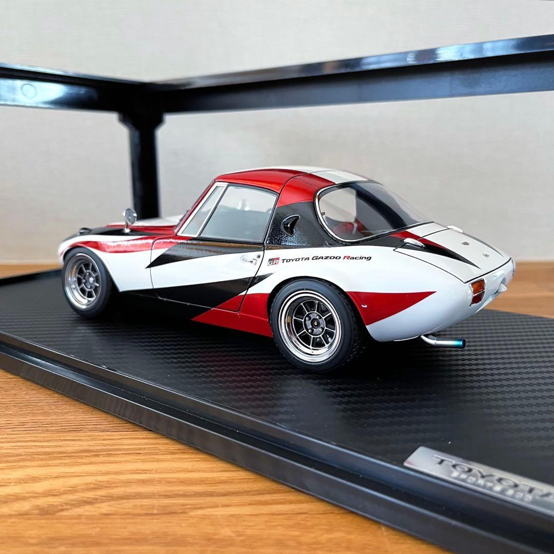 【ミニカー 美品】1/18 イグニッションモデル トヨタ スポーツ 800