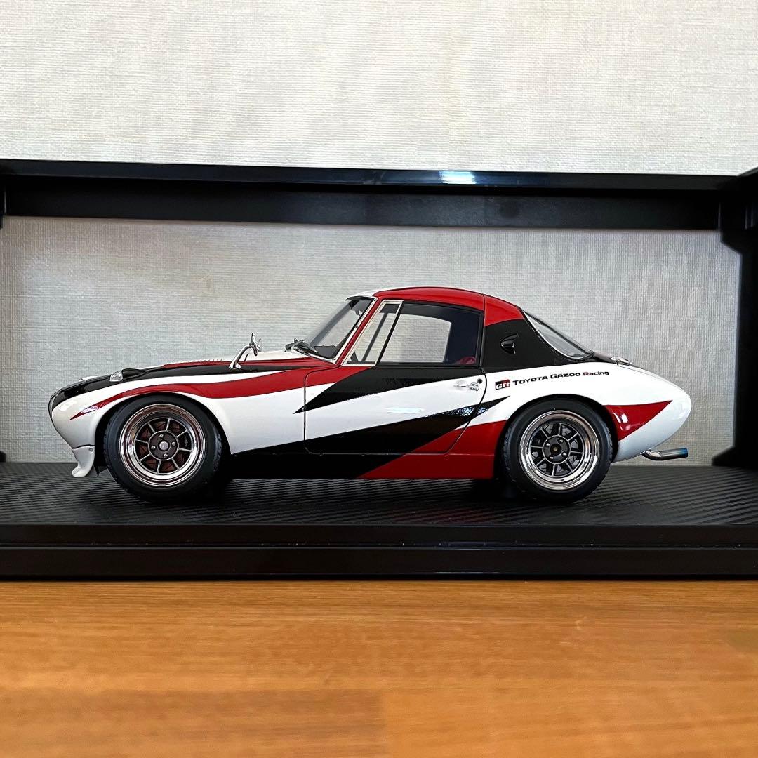 【ミニカー 美品】1/18 イグニッションモデル トヨタ スポーツ 800