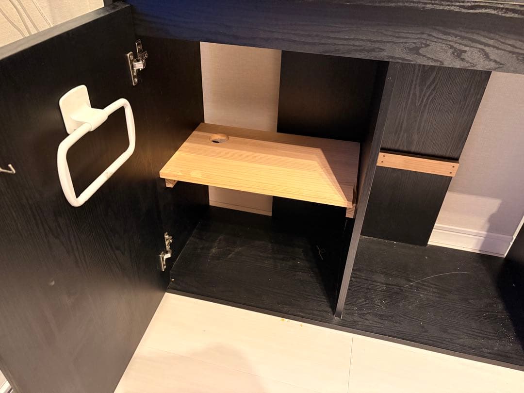 GEX アクアラック ウッド 900BK 水槽台