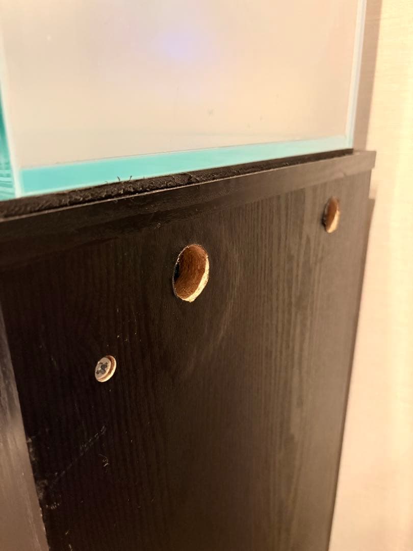 GEX アクアラック ウッド 900BK 水槽台