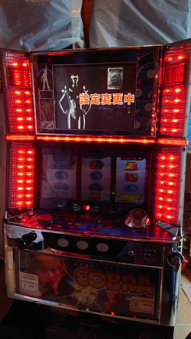 藤商事５号機コブラ　不要機専用　パチスロ実機スロット